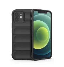 Apple iPhone 12 Kılıf Optimum Silikon - Siyah