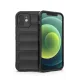 Apple iPhone 12 Kılıf Optimum Silikon - Siyah