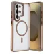Samsung Galaxy S25 Ultra Flet Lens Magsafe Kapak - Gold