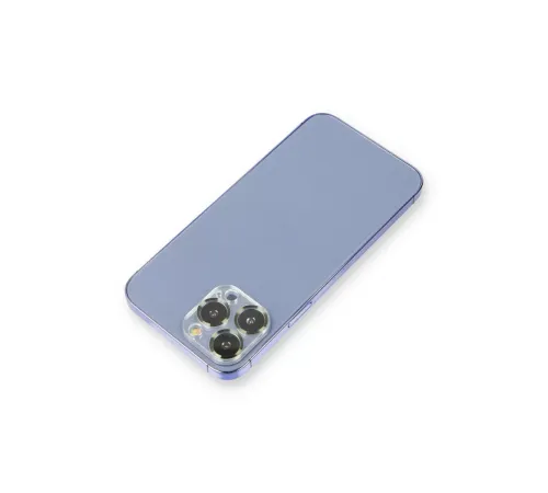 Apple iPhone 13 Pro Metal Kamera Lens Koruma Cam - Koyu Yeşil