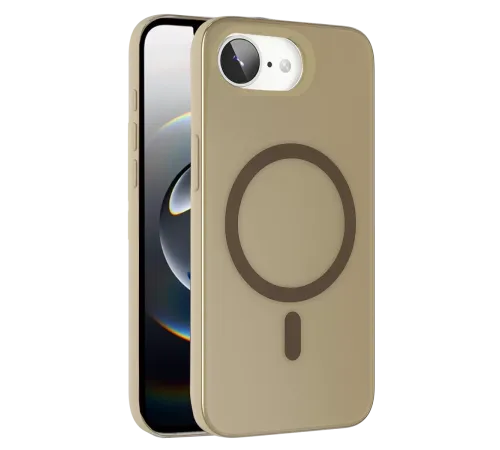 Apple iPhone 16E Tuna PC Slim Magsafe Kapak - Titan Gri