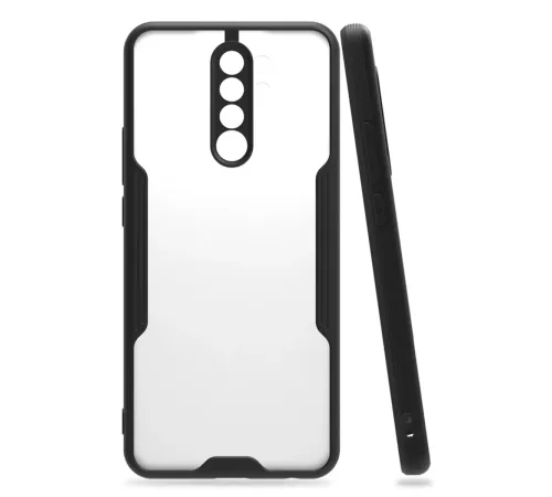 Xiaomi Redmi Note 8 Pro Kılıf Platin Silikon - Siyah