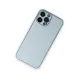 Apple iPhone 14 Pro Kılıf Coco Deri Silikon Kapak - Sky Blue