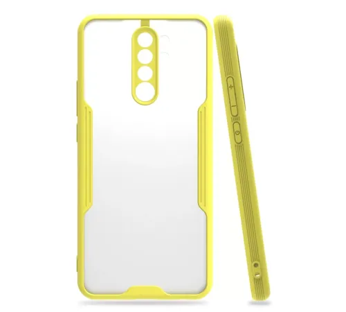 Xiaomi Redmi Note 8 Pro Kılıf Platin Silikon - Sarı