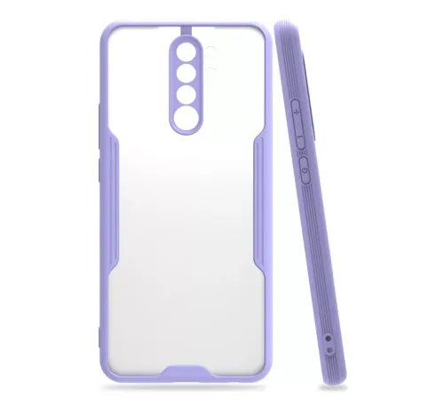 Xiaomi Redmi Note 8 Pro Kılıf Platin Silikon - Lila