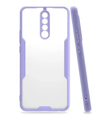 Xiaomi Redmi Note 8 Pro Kılıf Platin Silikon - Lila
