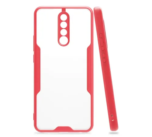 Xiaomi Redmi Note 8 Pro Kılıf Platin Silikon - Pembe