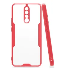 Xiaomi Redmi Note 8 Pro Kılıf Platin Silikon - Pembe