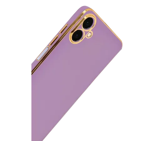 Samsung Galaxy A07 4G Volet Silikon - Mor