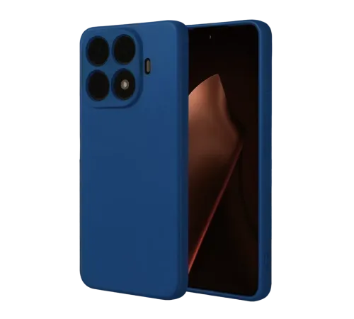 Xiaomi Mi 15T Pro Nano içi Kadife Silikon - Lacivert