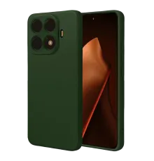 Xiaomi Mi 15T Pro Nano içi Kadife Silikon - Koyu Yeşil