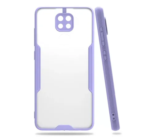 Xiaomi Redmi Note 9 Kılıf Platin Silikon - Lila