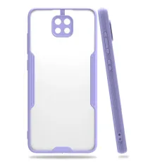 Xiaomi Redmi Note 9 Kılıf Platin Silikon - Lila