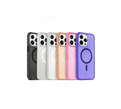 Apple iPhone 12 Star Magsafe Kapak - Şeffaf