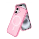 Apple iPhone 16 Star Magsafe Kapak - Pembe