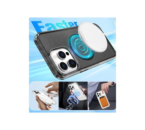 Apple iPhone 16 Pro Star Magsafe Kapak - Siyah