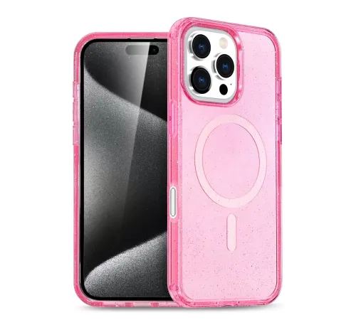 Apple iPhone 16 Pro Max Star Magsafe Kapak - Pembe