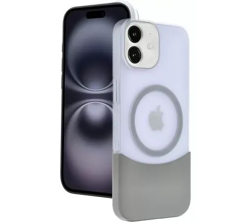 iPhone 11 Velar Magsafe Kapak - Natural Grey