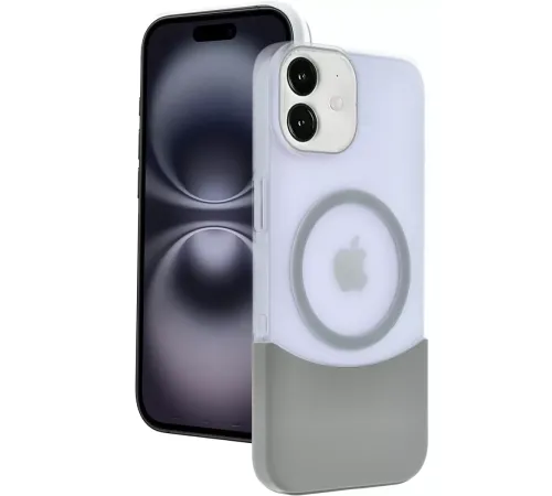 iPhone 11 Velar Magsafe Kapak - Natural Grey