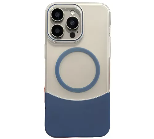 Apple iPhone 14 Pro Max Velar Magsafe Kapak - Lacivert