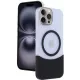 Apple iPhone 15 Pro Max Velar Magsafe Kapak - Siyah