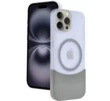 Apple iPhone 15 Pro Max Velar Magsafe Kapak - Natural Grey
