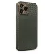 Apple iPhone 13 Pro Kılıf Coco Karbon Silikon - Füme