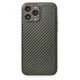 Apple iPhone 13 Pro Kılıf Coco Karbon Silikon - Füme