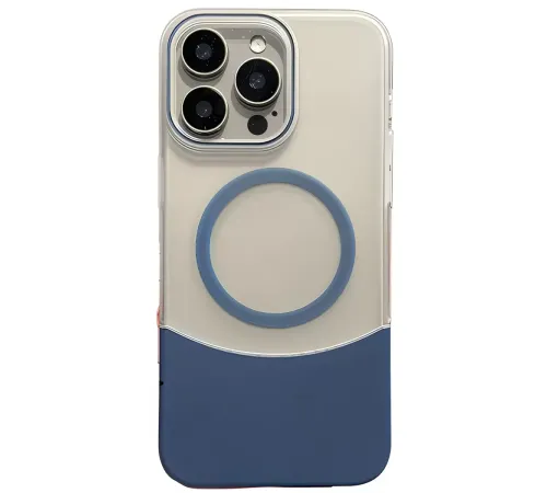 Apple iPhone 16 Pro Max Velar Magsafe Kapak - Lacivert