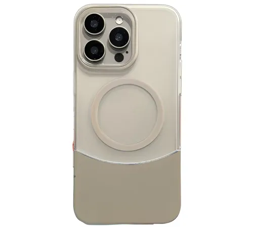 Apple iPhone 16 Pro Max Velar Magsafe Kapak - Natural Grey