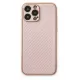 Apple iPhone 13 Pro Max Kılıf Coco Karbon Silikon - Pembe
