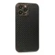 Apple iPhone 13 Pro Max Kılıf Coco Karbon Silikon - Siyah