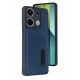 Xiaomi Redmi 15C 4G Sara Kartvizitli Deri Kılıf - Lacivert