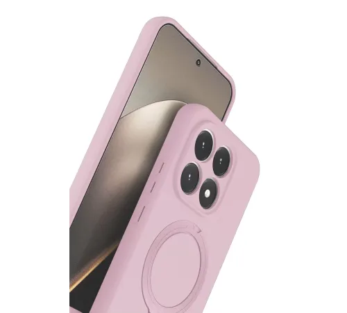 Xiaomi Mi 15T Regal Magsafe Standlı Kapak - Açık Pembe