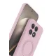 Xiaomi Mi 15T Regal Magsafe Standlı Kapak - Açık Pembe