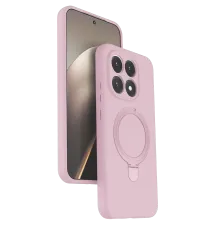 Xiaomi Mi 15T Regal Magsafe Standlı Kapak - Açık Pembe