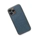 Apple iPhone 13 Pro Max Kılıf Coco Karbon Silikon - Mavi