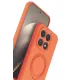 Xiaomi Mi 15T Regal Magsafe Standlı Kapak - Turuncu