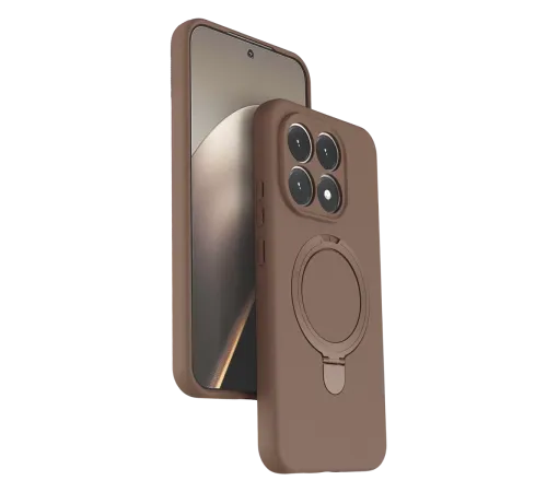 Xiaomi Mi 15T Regal Magsafe Standlı Kapak - Çöl Titanyum