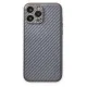 Apple iPhone 13 Pro Max Kılıf Coco Karbon Silikon - Gri