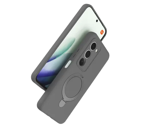 Xiaomi Redmi 15 4G Regal Magsafe Standlı Kapak - Titan Gri