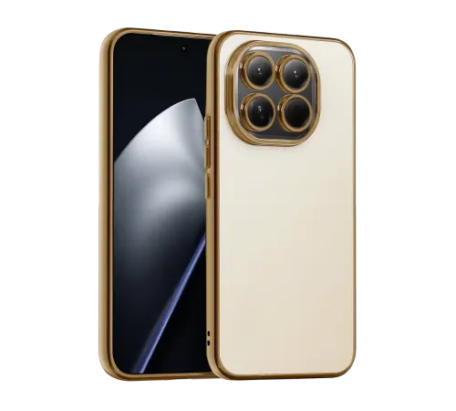 Xiaomi Mi 15 Lensli Silikon - Gold