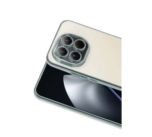 Xiaomi Mi 15 Lensli Silikon - Gümüş