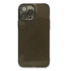 Apple iPhone 13 Pro Max Kılıf Fly Lens Silikon - Siyah