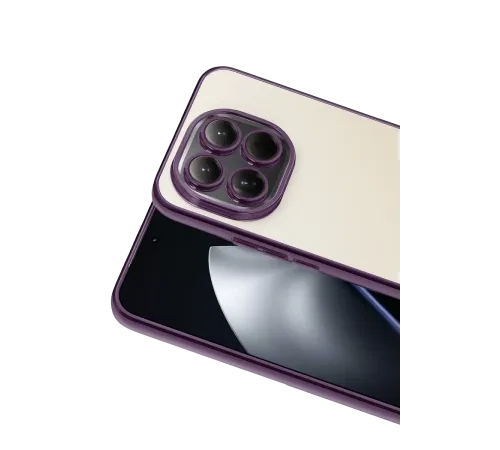 Xiaomi Mi 15 Lensli Silikon - Mor