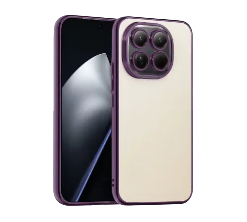 Xiaomi Mi 15 Lensli Silikon - Mor