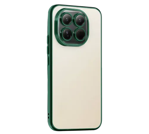 Xiaomi Mi 15 Lensli Silikon - Yeşil