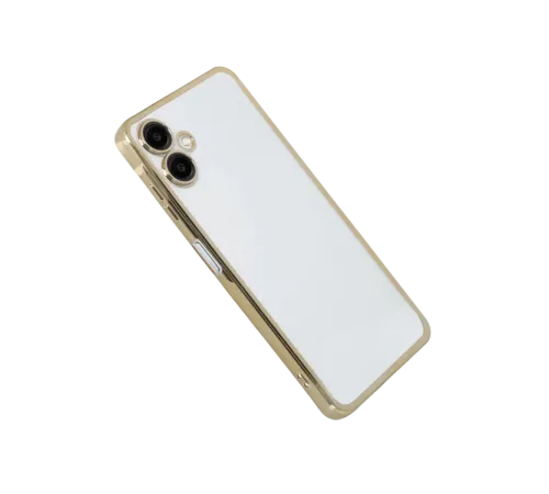 Samsung Galaxy A07 4G Lensli Silikon - Gold
