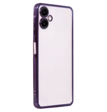 Samsung Galaxy A07 4G Lensli Silikon - Mor