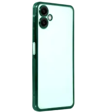 Samsung Galaxy A07 4G Lensli Silikon - Yeşil
